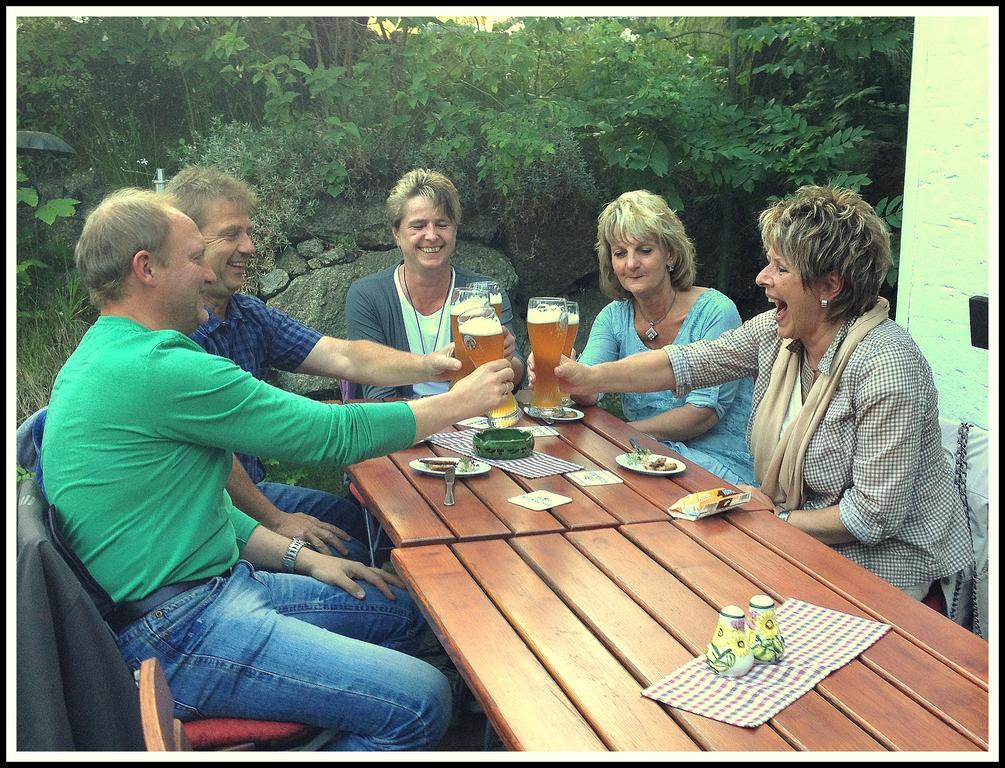 Antjes Schmankerlhotel Und Restaurant Trostau Bagian luar foto